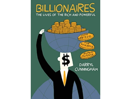 Livro Billionaires de Darryl Cunningham (Inglês)