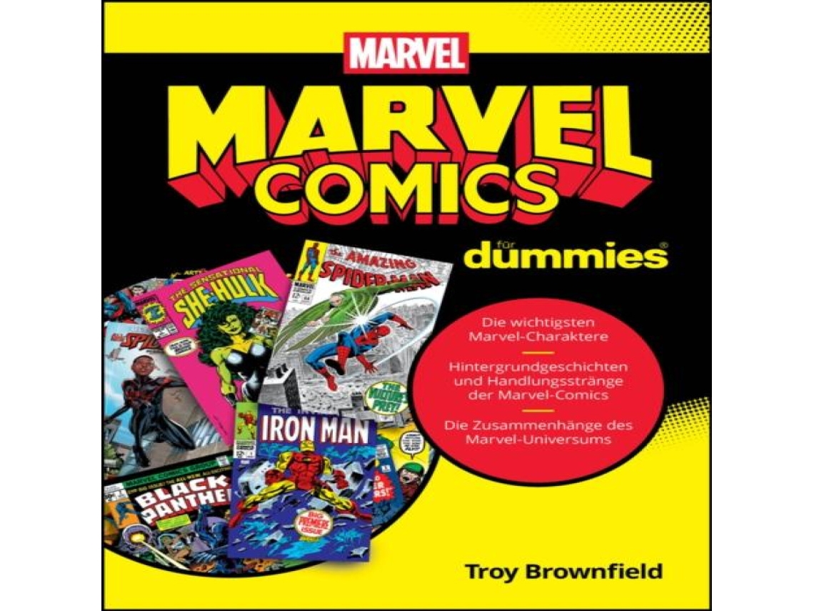 Livro Marvel Comics fur Dummies de Troy Brownfield (Alemão)