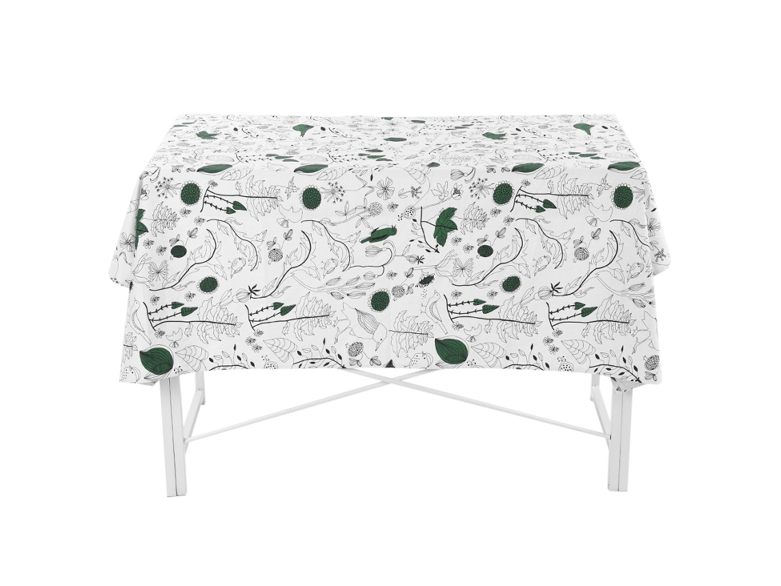 LAOPIPFU Toalha De Mesa Em Algodão E Linho Fácil De Limpar, 55 X 55 Polegadas, Para Festas