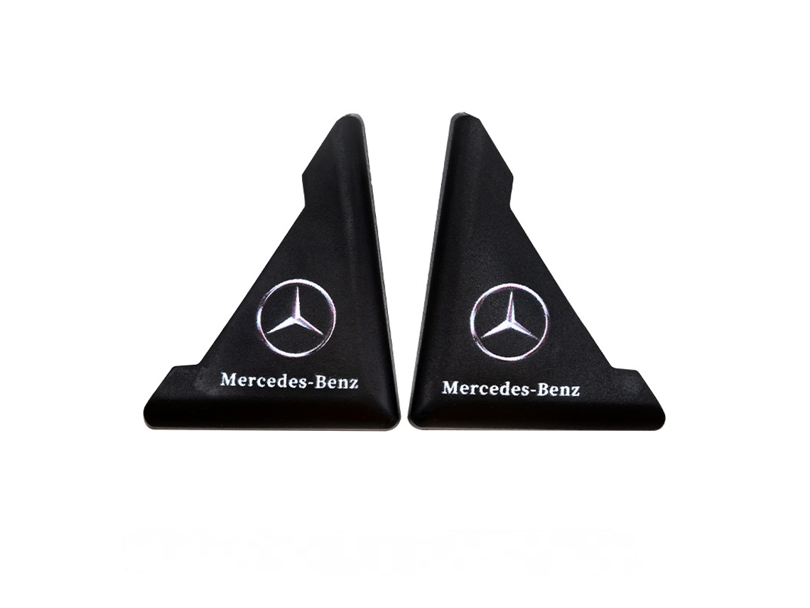 Lurelia Protetor De Canto Porta Carro Benz Preto Snap On (pacote Com 2)