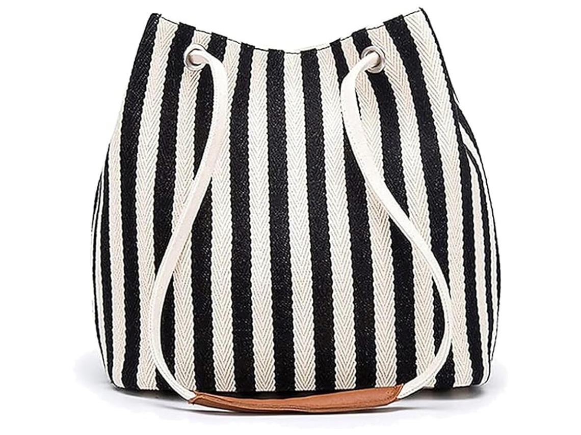 Bolsa Tote De Lona Para Mulher Pequena/média Bolsa De Ombro Trabalho Bolsa De Mão Para Férias Viagem