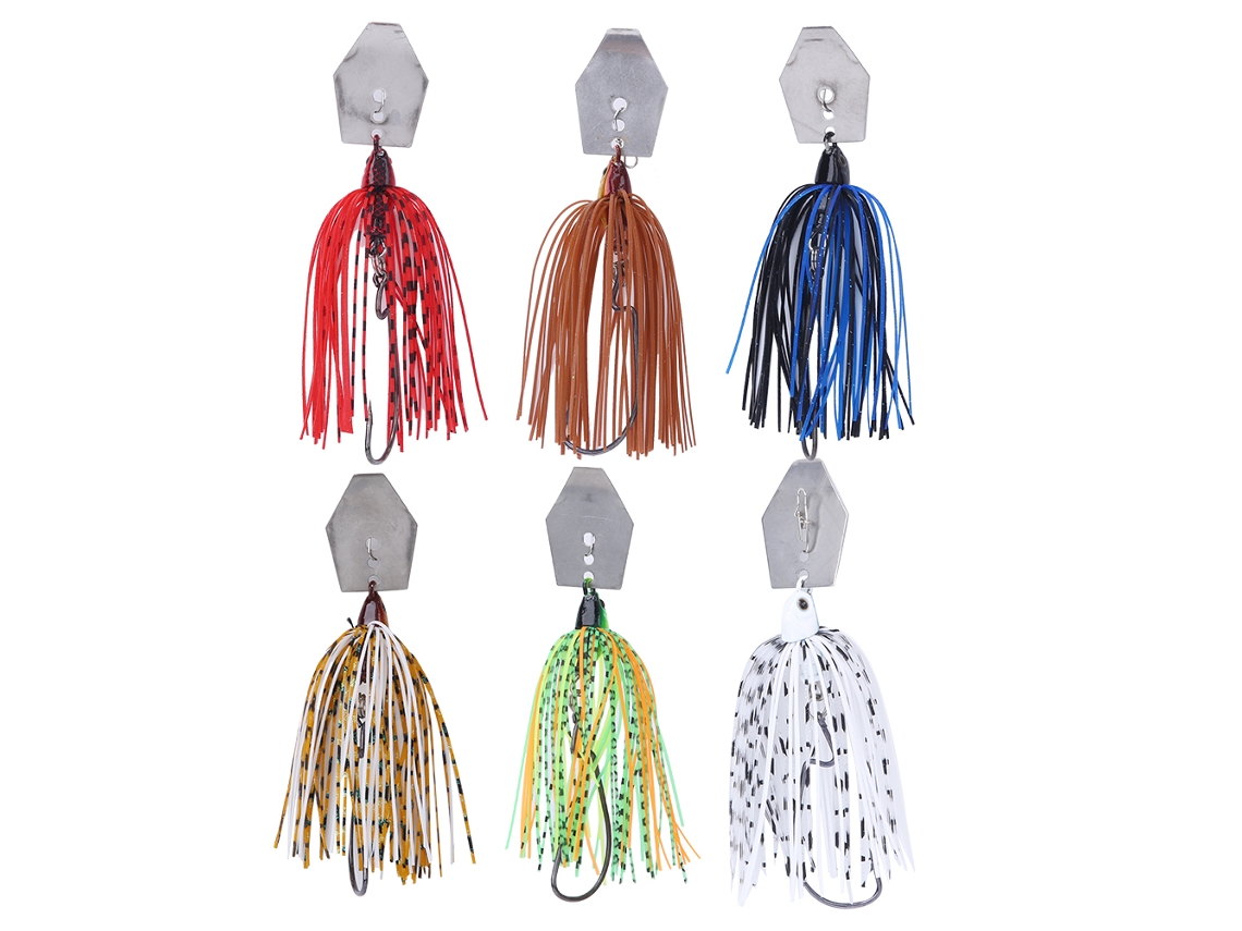 Isca de Metal 10cm 11g 6pcs para Pesca