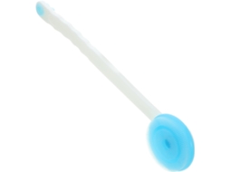 Lurelia Escova De Silicone Para Banho De Cuidado Corporal, Silicone Macio, Cabo Longo E Escovagem A Seco, Uso Diário Suave