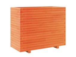 Vaso de jardim VIDAXL Marrom Madeira (90x40x72.5 cm)
