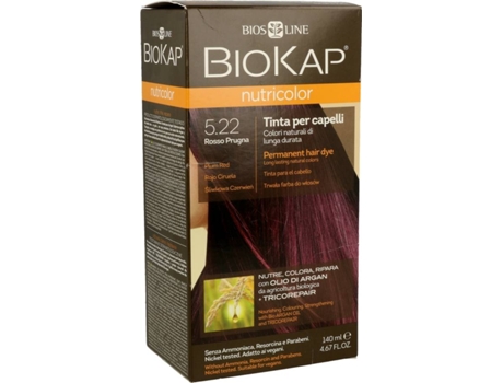 Tonalidade Nutricolor  Tom 5.22 Vermelho Ameixa