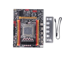 Placa-mãe Gamer X79 V2 Lga2011 Ddr3 Usb 3.0 Sata Pcie M.2 Para Computador