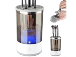 Limpador Elétrico De Pincéis De Maquiagem, Máquina De Limpeza De Pincéis De Maquiagem Com Tapete De Limpeza, Escova Cosmética Automática Nostalgia88