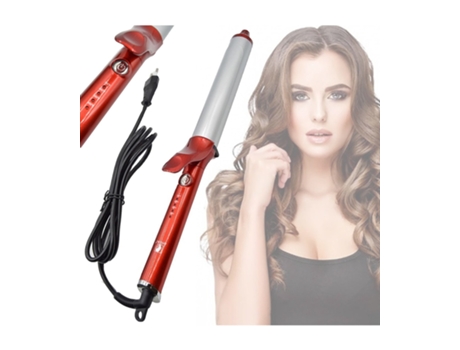 Alisador de cabelo profissional 2 em 1 modelador de cabelo 25W cerâmico Q-m680