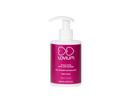 Gel Estimulante Frutos Vermelhos Lovium 200 ml