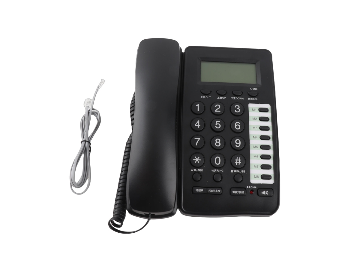 Telefone fixo para casa e negócios, moderno EOOCOO