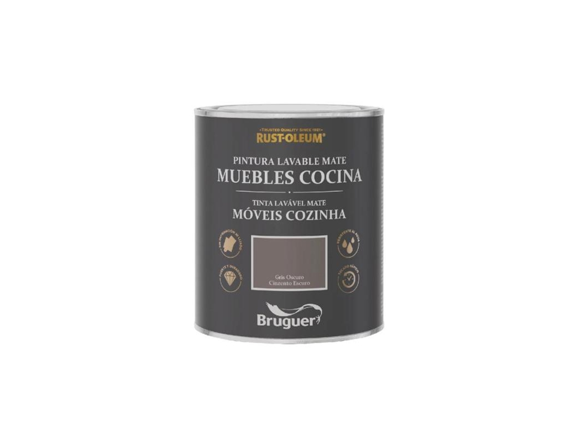 Pintura cocinas gris oscuro 0.75l