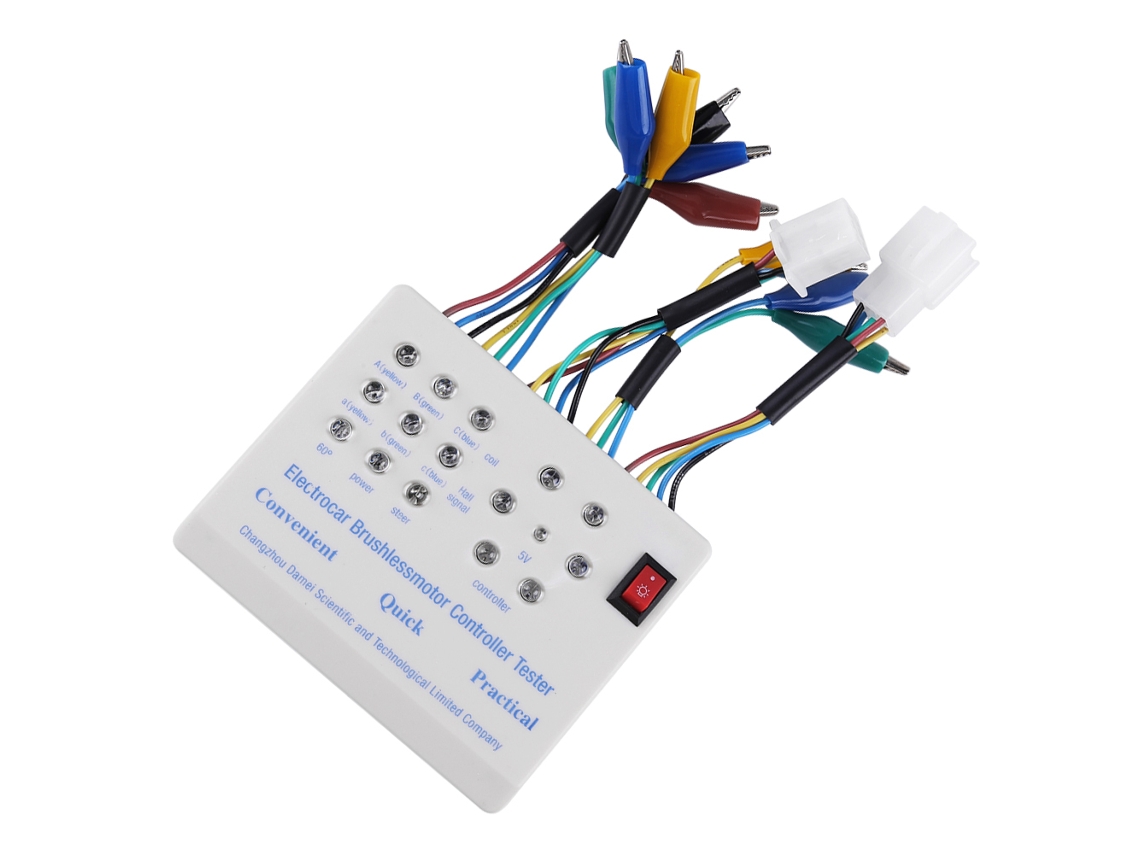 Testador de Controlador de Motor Sem Escova para Veículos Elétricos