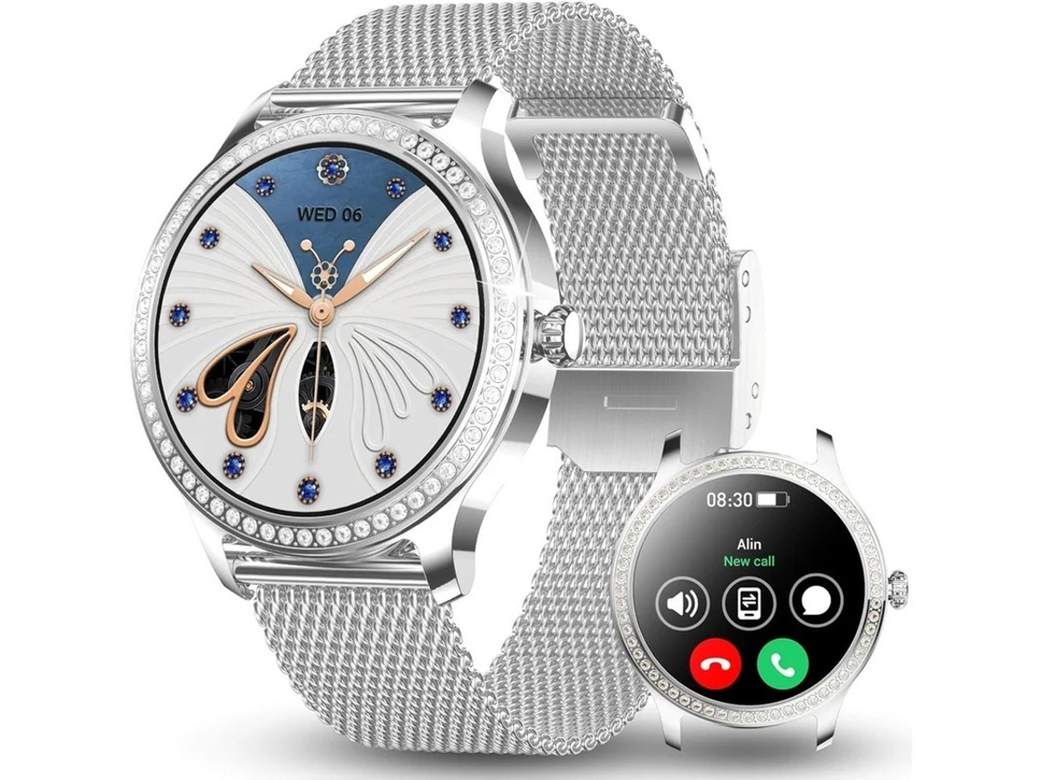 Smartwatch With Diamond Phone Function Fitness Tracker Ecrã Hd De 1.28 Polegadas Fitness Tracker Ip68 À Bestvite