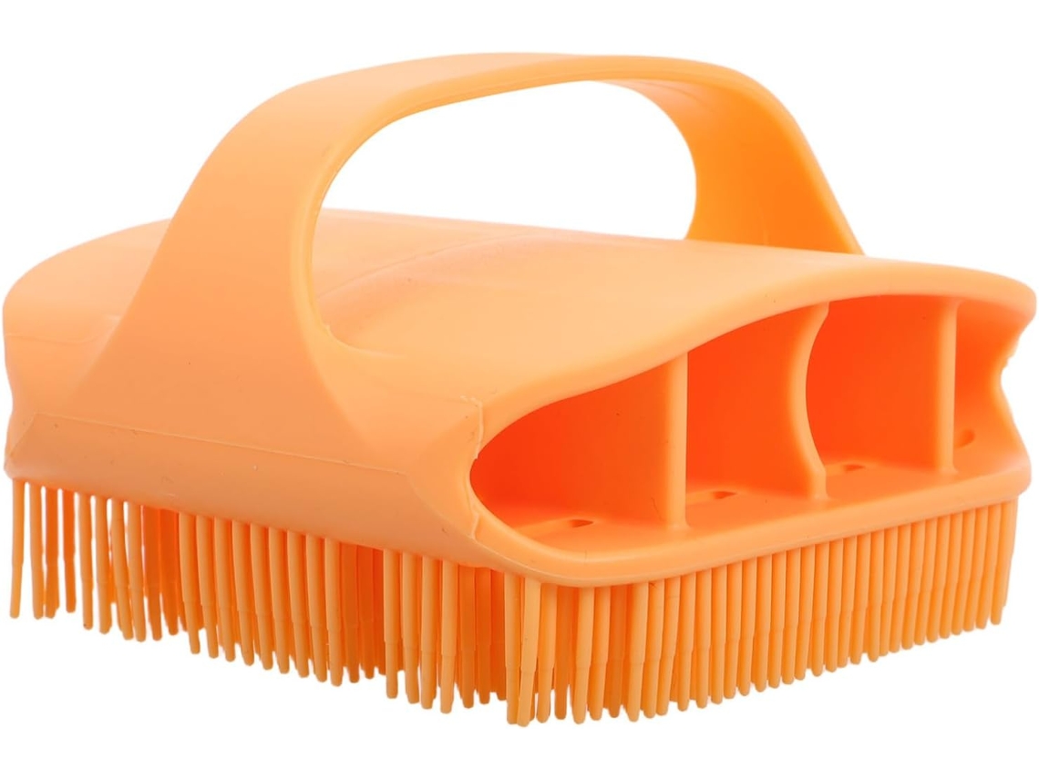 Escova De Banho Silicone, Esfoliante, Escova Corporal Macia, Escova De Massagem E Limpeza, Acessório Prático Para O