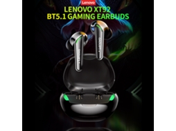 Fones De Ouvido Intra-auriculares Sem Fio Lenovo Xt92 Bt5.1 Para Jogos Com Controle Por Toque Branco