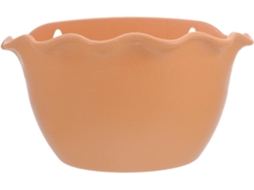 Vaso de Parede Semicircular Kichouse, Peça Única, Feito de Resina Às Intempéries, para Uso Interno e Externo. Suporte CHABERLU