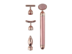 Masajeador Facial, Ferramentas de Massagem Facial Signo Elétrico em Forma T1setrose Gold GOKOCO