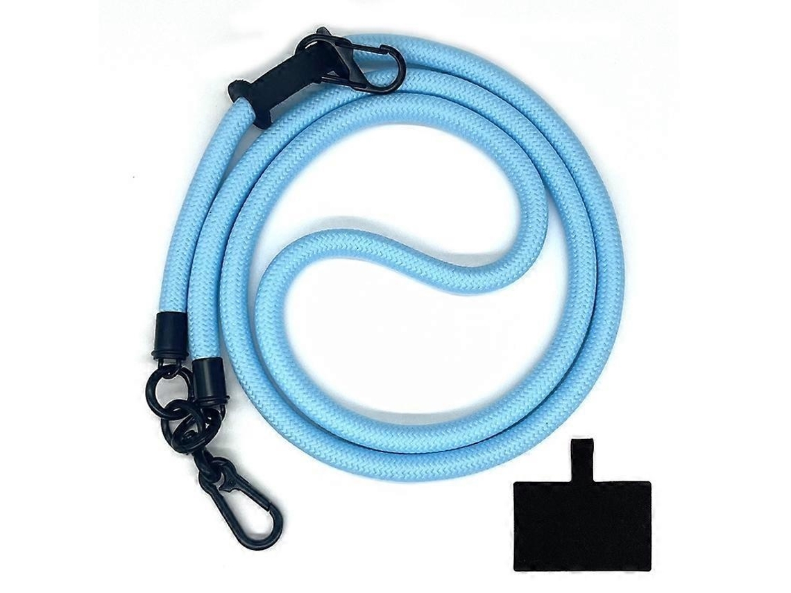 Lurelia Cordão Para Telemóvel Transversal Para Pescoço Portátil 10 Mm 120 Cm Anti-perda