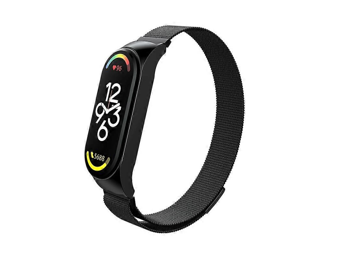 Pulseira De Metal Milanesa Para Xiaomi Mi Band 7