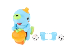 Primerox brinquedo Elétrico Carro Elefante Musical com Luz Bola Flutuante e Bateria