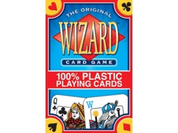 Livro Wizard Card Game 100 Plastic Playing Cards de Ken Fisher (Inglês)