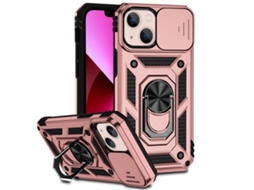 Capa Para Iphone 14 Plus - Suporte Deslizante Para Câmera