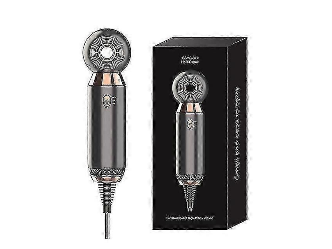 Mini Secador Elétrico H De 800w Com Pressão Negativa, Secador De Cabelo 3 Em 1, Secador H E Soprador R, Secadores Quentes Para Salão De Beleza