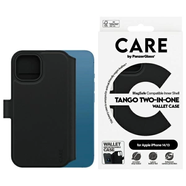 Cuidados Com A Capa PANZERGLASS Da Feature Tango Carteira 2 Em 1 Para Iphone 13 14