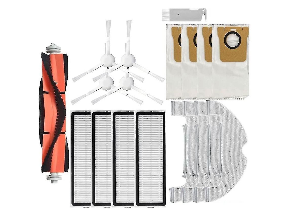 Kit de Acessórios para Aspirador Robô Mi Jia Stytj05zhm com Saco Pó e Filtro Hepa BRILVIBERA