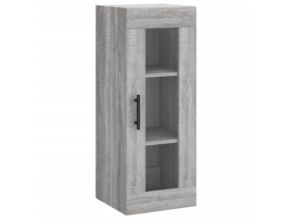 Wall Mounted Cabinet, Wall Mounted Cabinets Vidaxl Cinzeto Madeira Processada (n/a)
