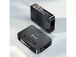 Adaptador 3 em 1 Bluetooth 5.0 transmissor receptor NFC com display LED S/MARCA