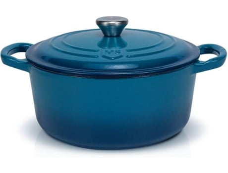 Panela MASTER SWISS Ferro Fundido B (Azul - Ferro Fundido)