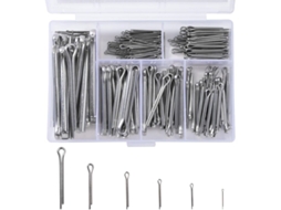 Pinos De Aço Inoxidável Para Tesoura, Modelo M1, M2, M2.5, M3, M4 E M5, Kit Com 230 Peças E Caixa De Armazenamento