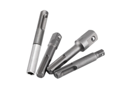 Adaptador SDS Plus com conector sextavado de 1/4 e conectores de broca.