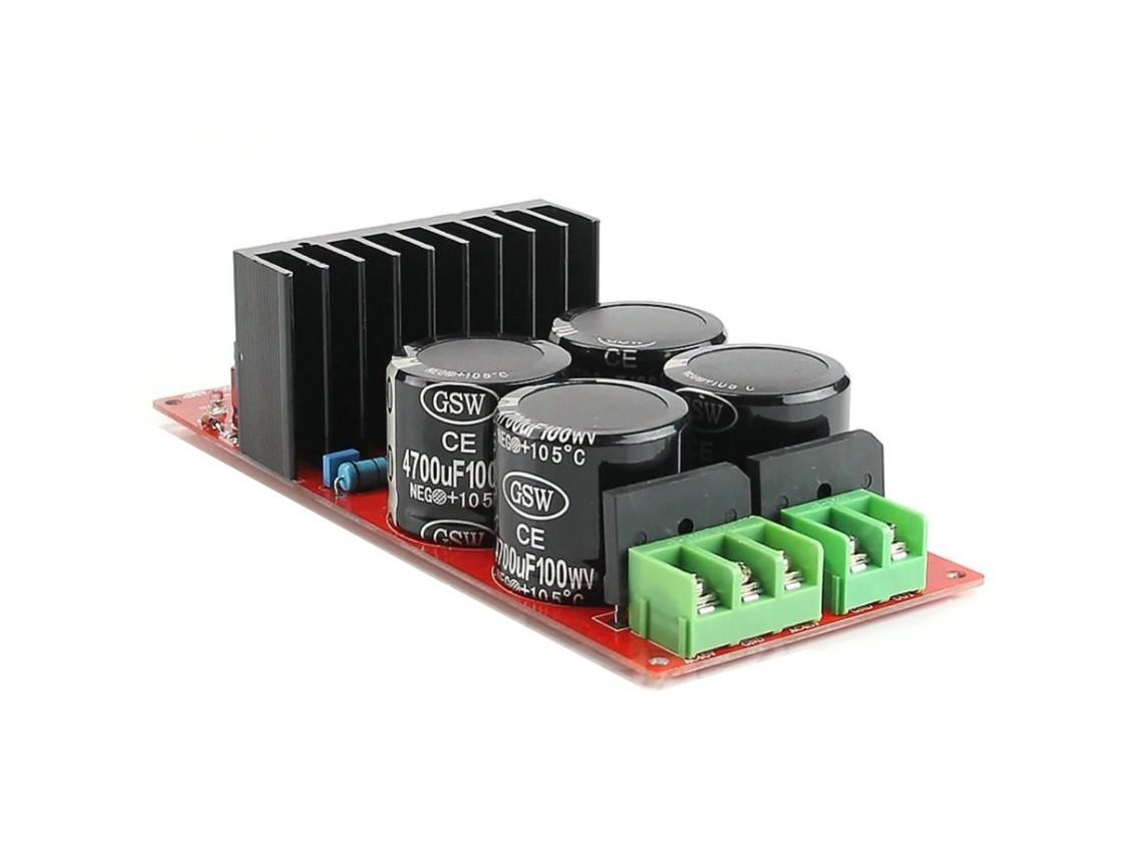 Placa de Amplificador Classe D Mono de Potência Mosfet 750W Rms
