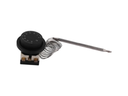 Termostato Capilar 1NF 1NA AC 250v/380v 16A para Controle de Temperatura AQUAFORGE
