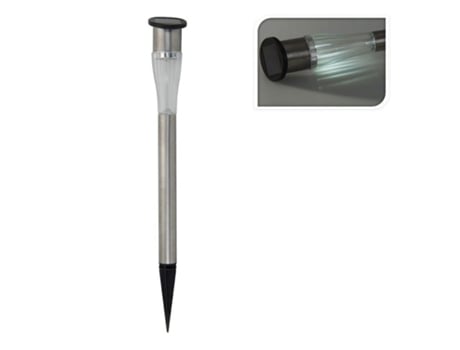 ESTACA SOLAR 36CM INOX MOD. CILINDRO   EURO/U