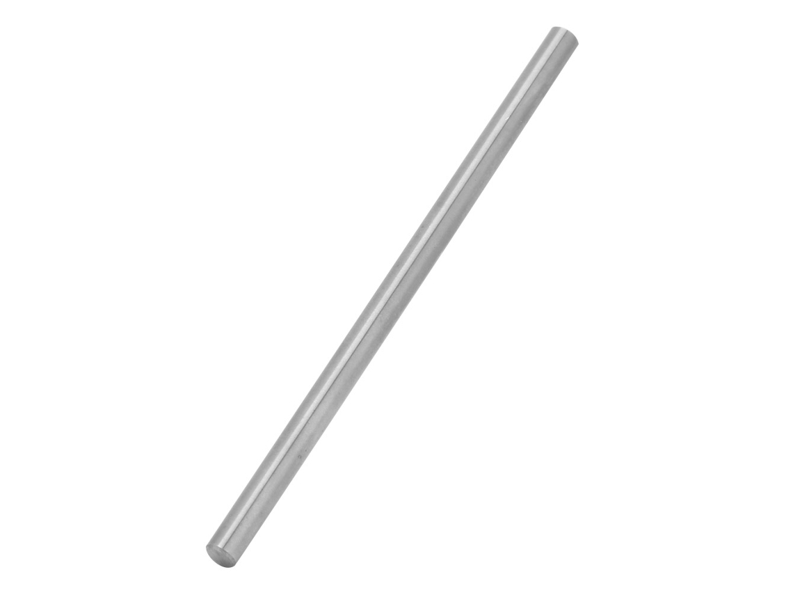 Vara Em Tungsténio Laxiscreed Redonda Prata 6mm X 100mm Para Trabalhos De Precisão