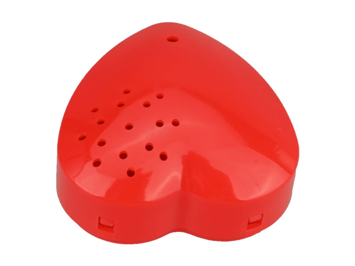 Primerox gravador de Voz em Forma de Coração Portátil 30 Segundos para Brinquedo de Pelúcia