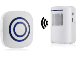 Alarme De Passagem, Campainha Para Loja, Sistema De Alarme Sem Fio Com Detector De Movimento Acgiv Brilvibera