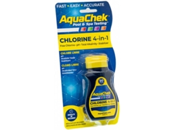 Aquacheck NC PISCINAS Chlorine 4 em 1 50 Tiras