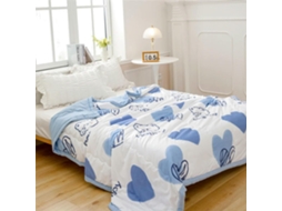 Edredom de Verão Bduck Fino e Macio para Ar Condicionado Ideal Todas as Estações Cobertor Cama Solteiro 150, M
