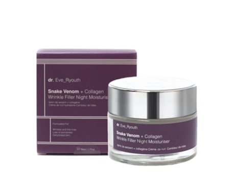 Hidratante Noturno para Preenchimento de Rugas com Veneno de Cobra e Colágeno 50Ml Dr.Everyouth