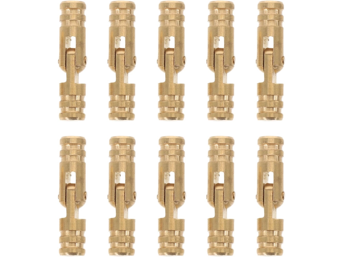 30 Mini Dobradiças Ocultas De Cobre - Cilíndricas Invisíveis 5x22mm
