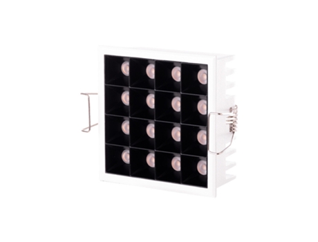 Foco Downlight LED GREENICE 15W 1.147,5Lm 4200ºK Retangular PRO SMD3030 40.000H [JW-18W-M-W]
