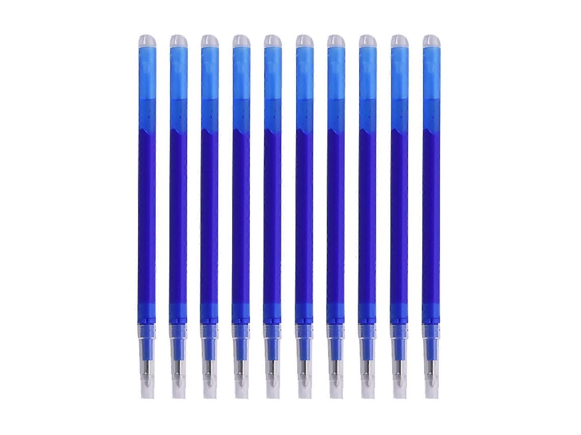 Pacote com 10 Refis Frixion, Azuis, 0, 7 Mm, Caneta Apagável Pilot BRILVIBERA
