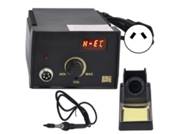 Estação de solda digital ajustável com controle de temperatura, 60 W, para uso doméstico, plugue AU 250 V