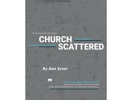Livro Church Scattered De Dan Greer (inglês)