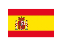 Bandeira Espanha a com Escudo 60-40 Amareloprosea