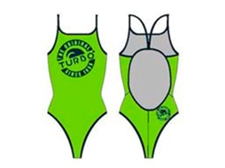 Fato de banho para Mulher TURBO Original Verde para Natação (S)